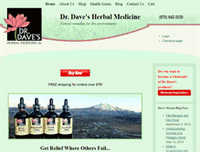 Tablet Screenshot of drdaves.com